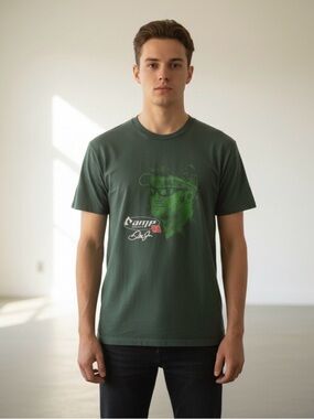 Dale Earnhardt Jr. NASCAR Racing Short Sleeve Graphic Tee Size Large